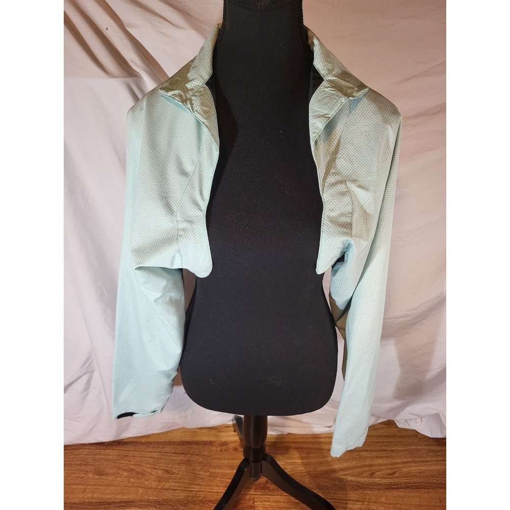 Sugoi Versa Cycling Cropped Jacket Magnetic Light Blue - Women Sz‎ Medium